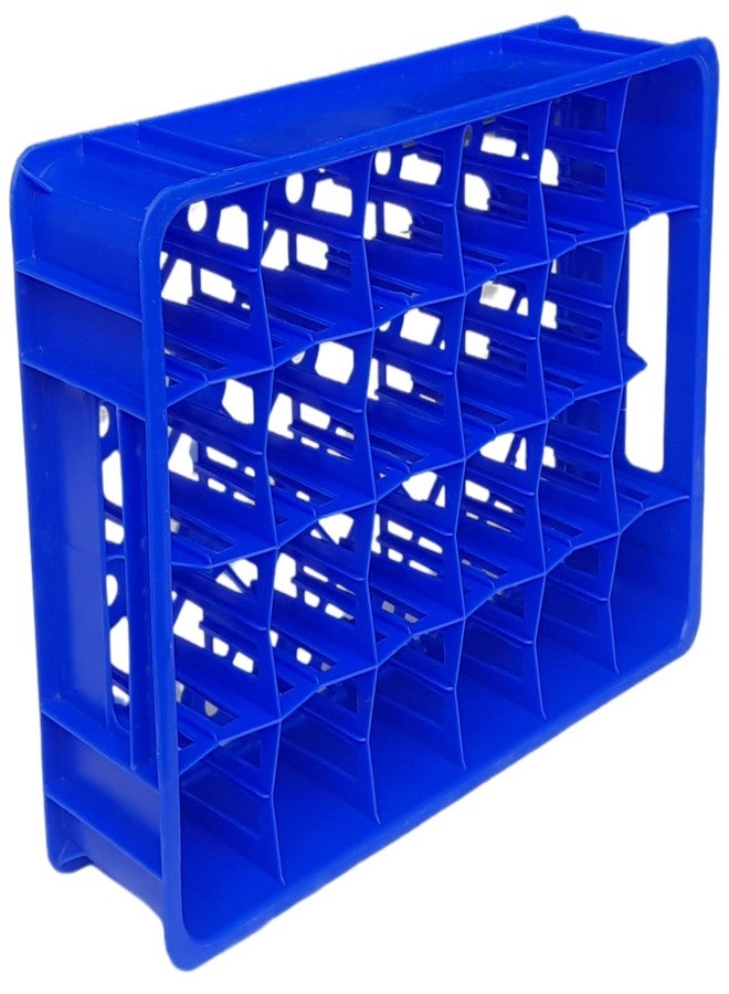 SINGHAL Plastic 24 Bottle Holding Plastic Crate 440 MM x 300 MM x 100 MM Storage Basket Box Bin - 5 Pcs - Image 3
